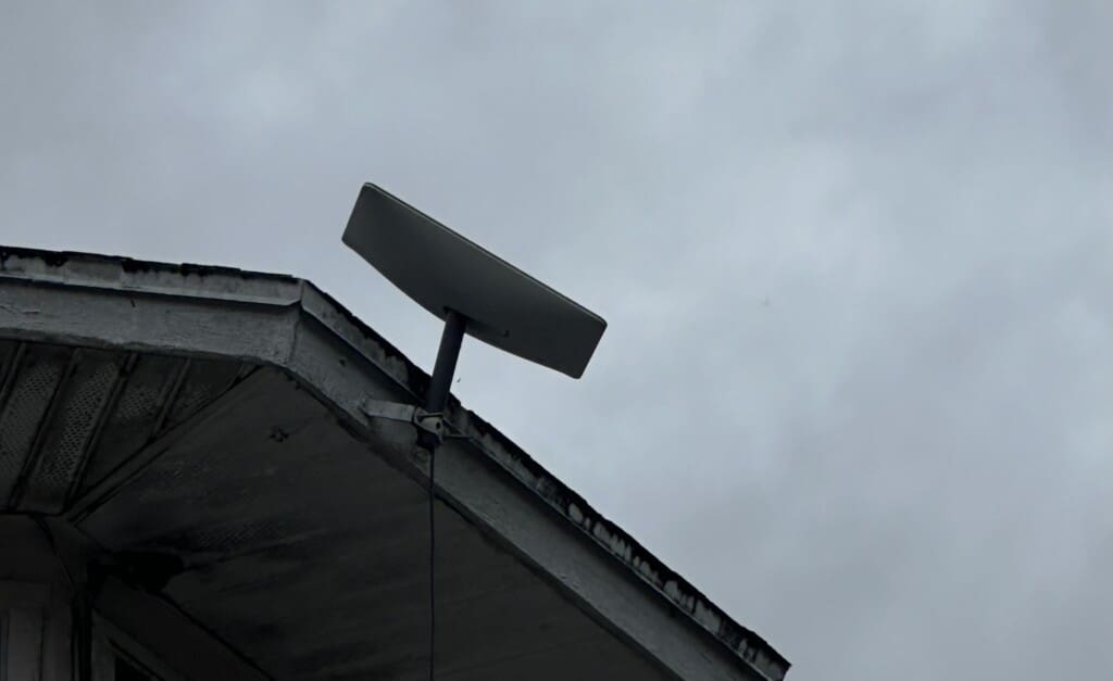 Starlink at Private Airpark Home